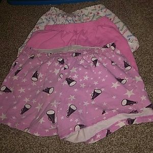Bundle of 3 cheer shorts